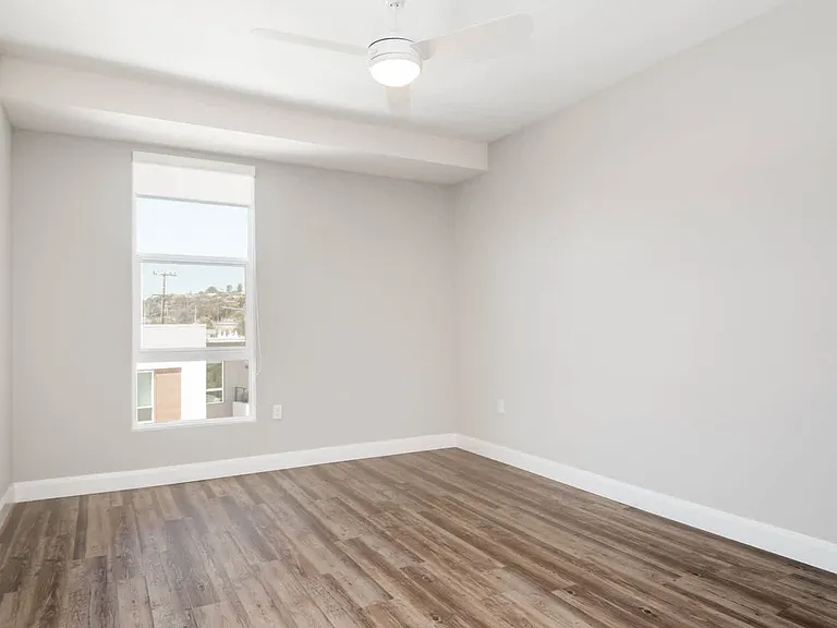 Bedroom with Hard Surface Flooring