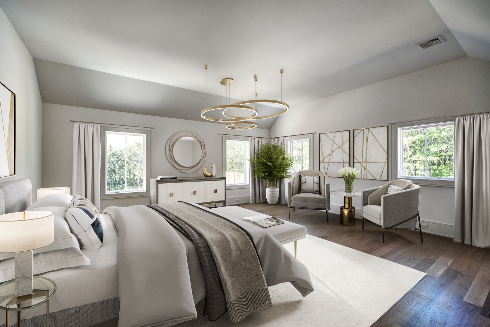  Glamorous 2nd Floor Master Suite