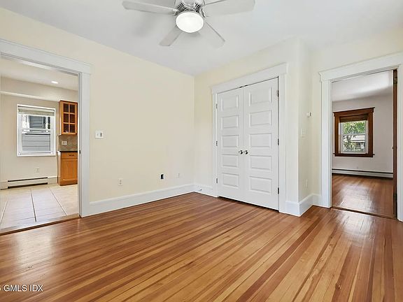 Bedroom with extra wide closet