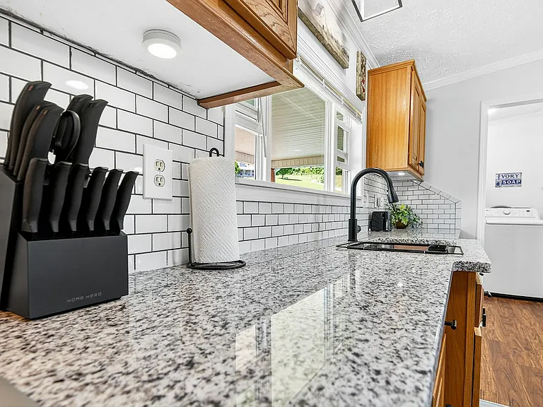 Granite Counters in Kitchen