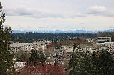 View from balcony & living room