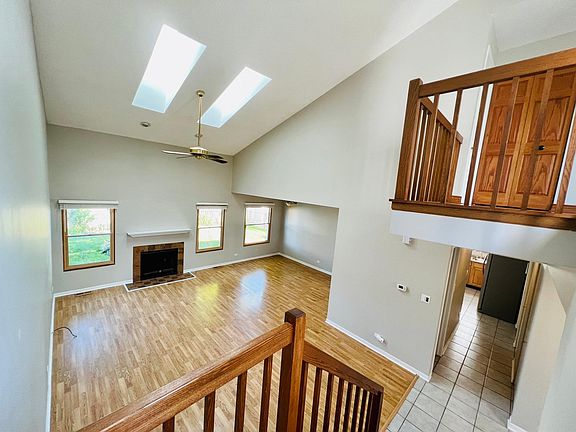 Living room and stairs