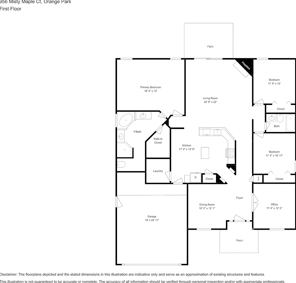 956 Misty Maple Ct Orange Park, FL 32065 — Photo 2