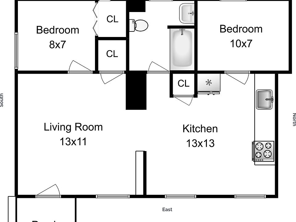 2B Deck - Floorplan