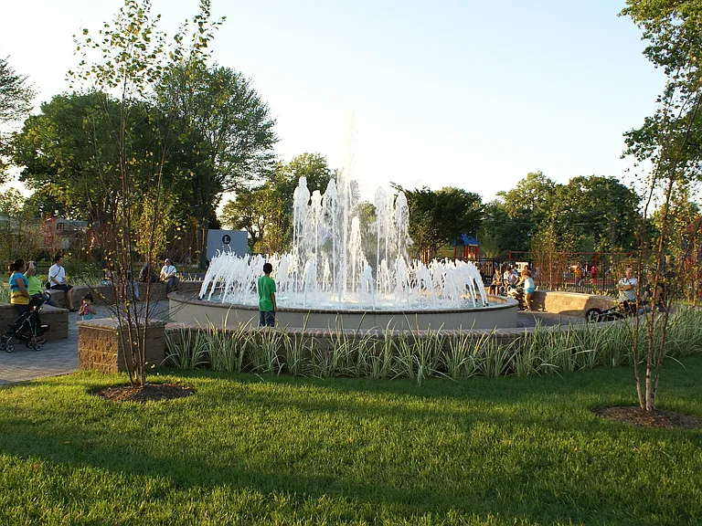 Walk to the Town-park in under 2 minutes.
Photo- Property of Twonship of Lyndhurst