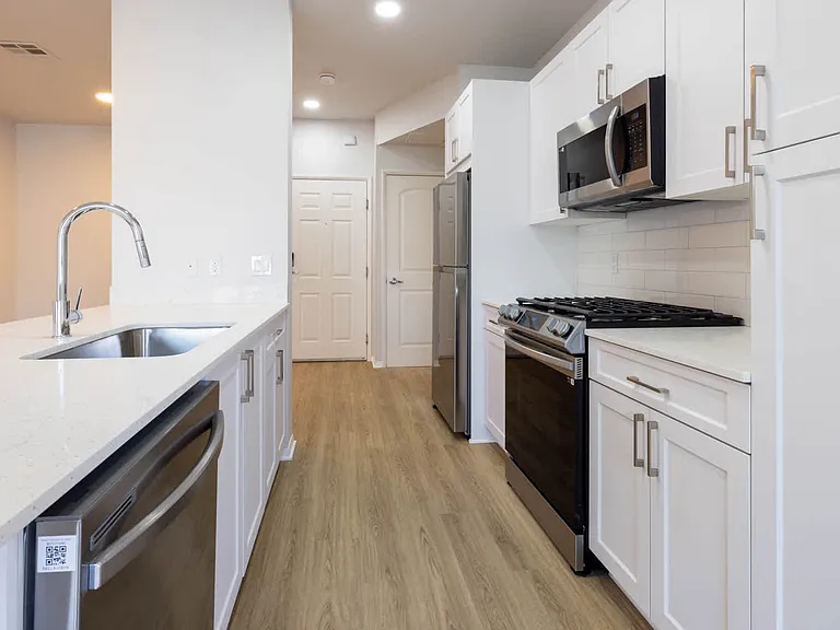 Kitchen with Stainless Steel Appliances
