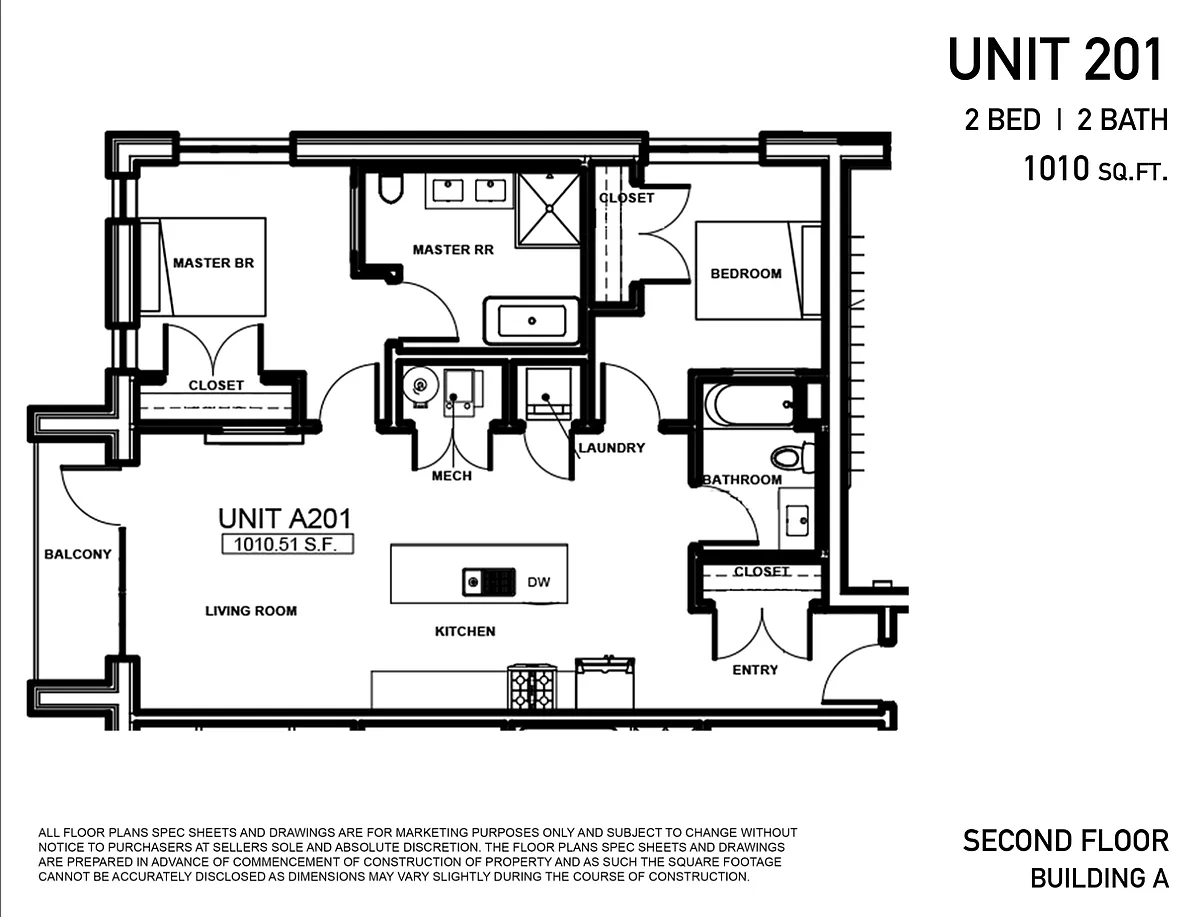 Floor plan A-201