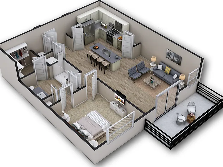 A3 floor plan The Griffin