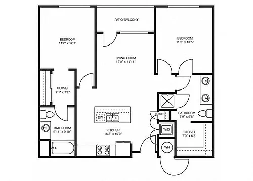 Floor plan B3