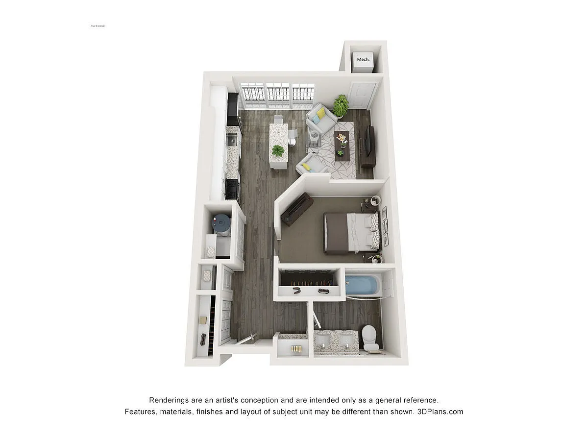 Floor plan Junior 1BR