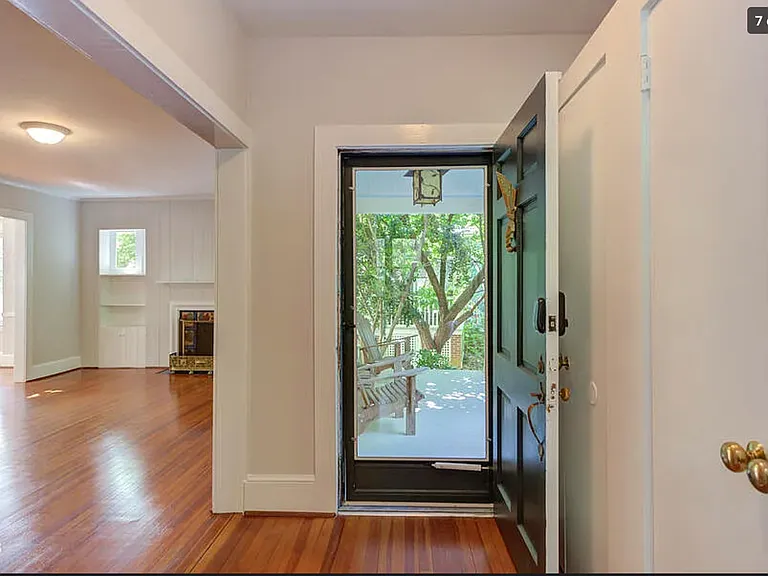 Entrance and Living Room