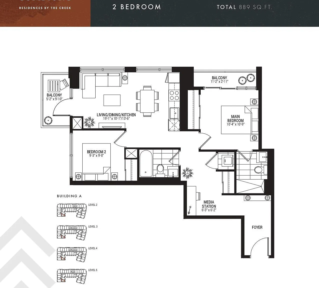 2 bed, $2,950 — Photo 1