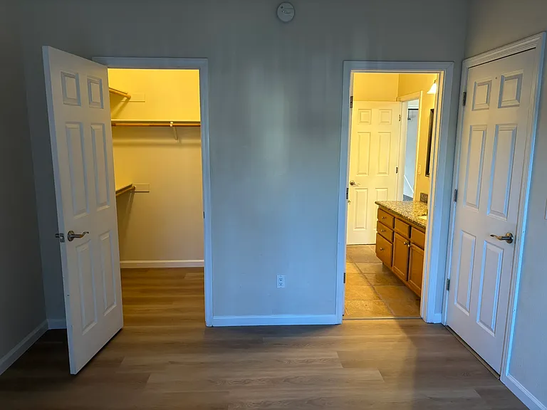 Master Bed Walk-in Closer and bathroom downstairs