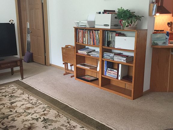 Living room from front door