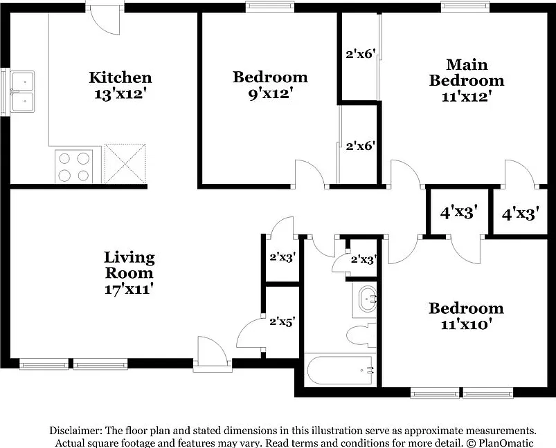 3 bed, 1.0 bath, 986 sqft, $2,370 — Photo 2