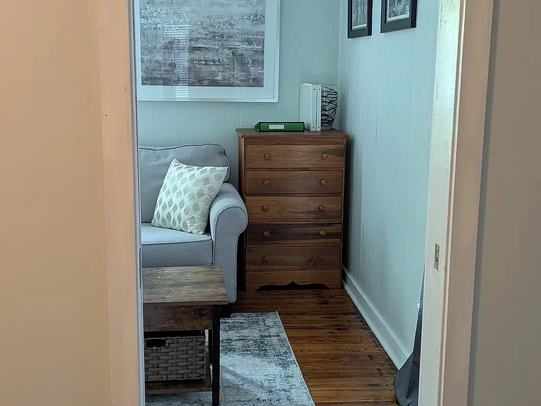 Office/Bedroom 2 from Hallway view