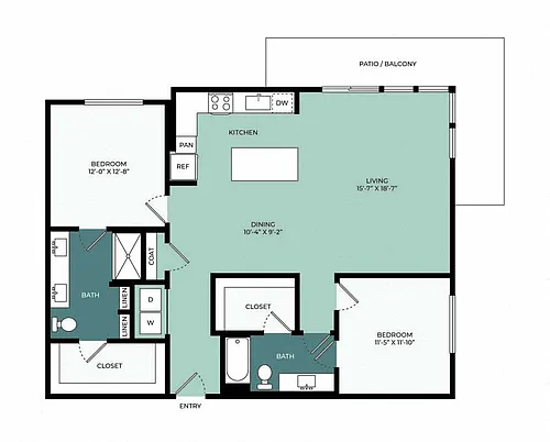 Floor plan B4