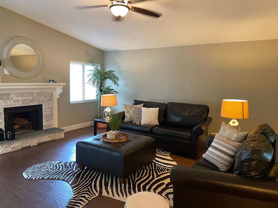 Living room furnished