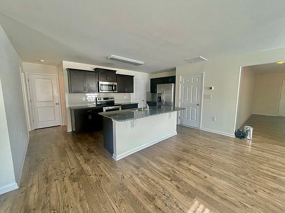 Kitchen and dining area