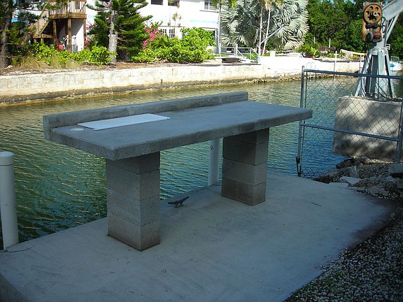 Fish Cleaning Table