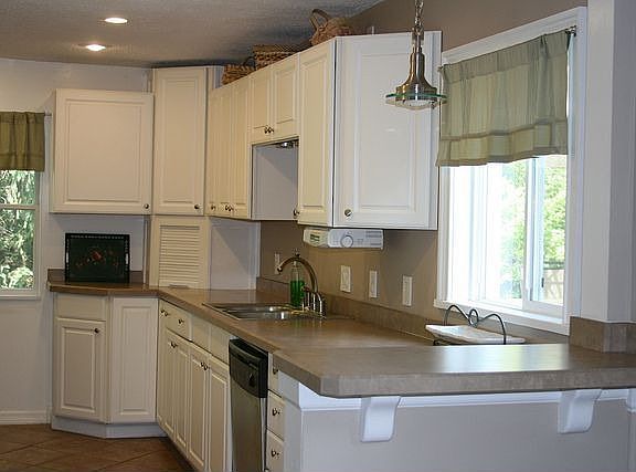 Remodeled kitchen