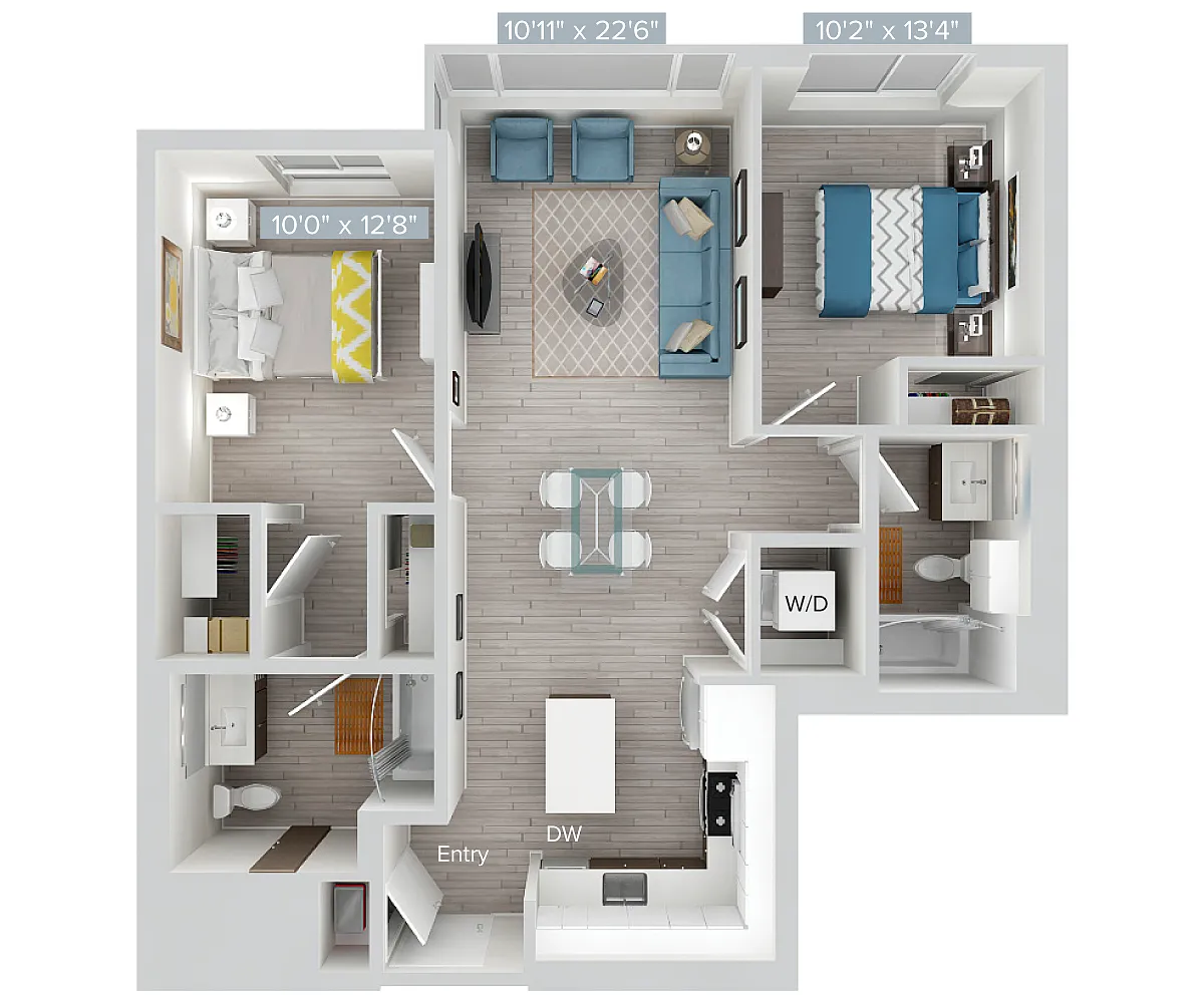 Floor plan B3-966SF