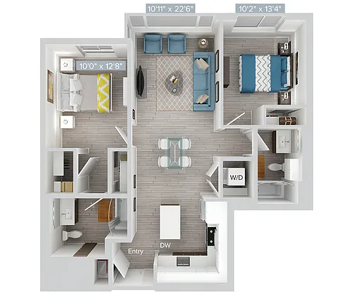 Floor plan B3-966SF