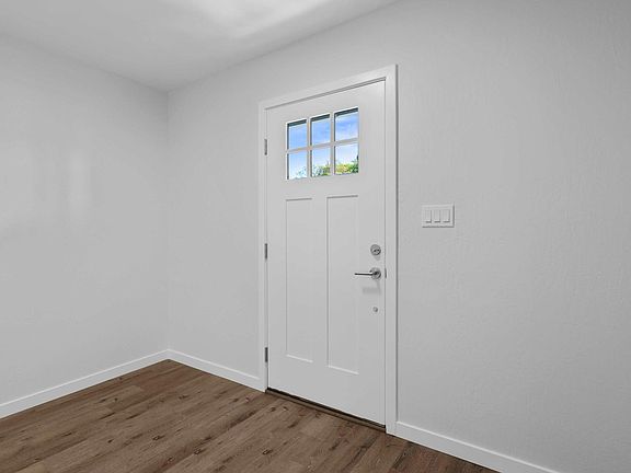 Inside front door