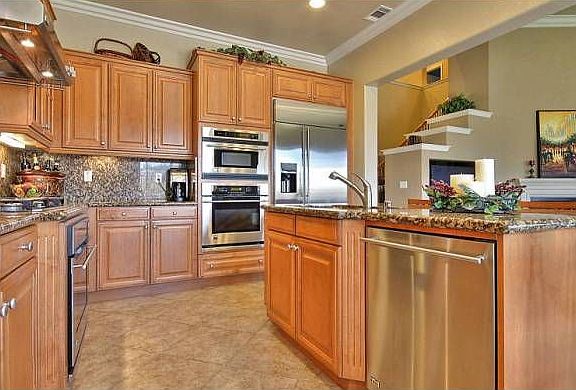 Large open kitchen