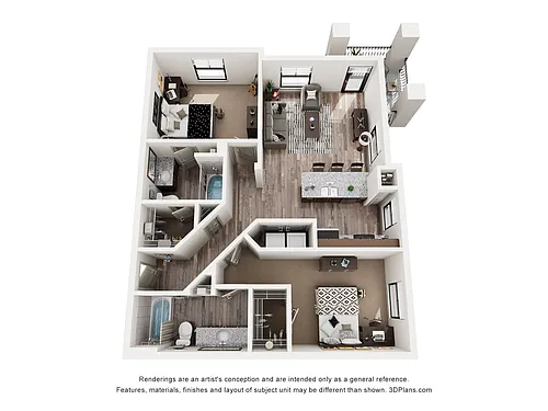 Floor plan Overlook Renovated