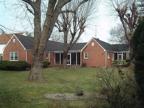 Large back yard