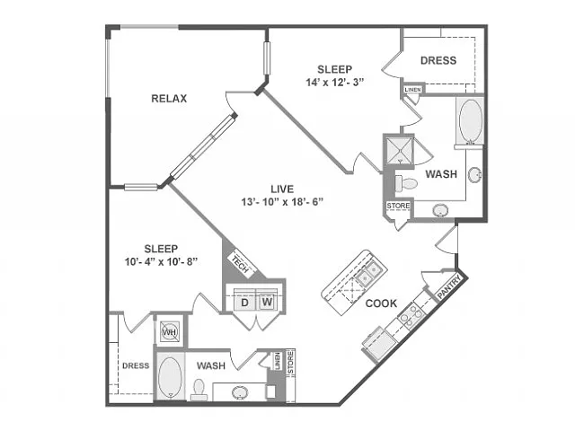 Floor plan C6a