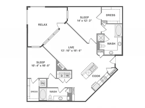 Floor plan C6a