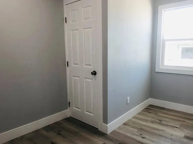 Home office or nursery with closet