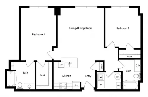 Floor plan Charlotte