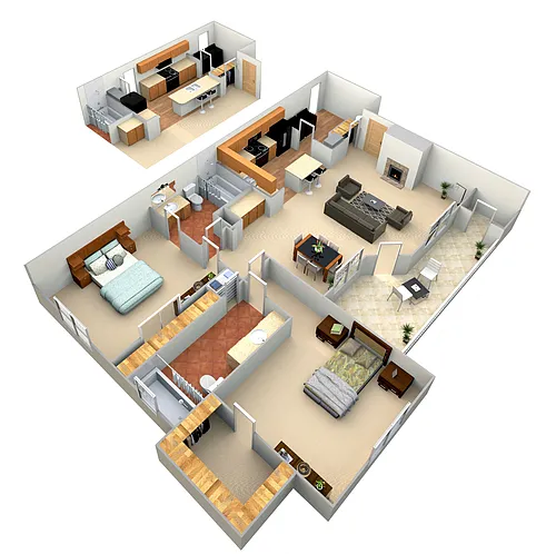 Floor plan B4R