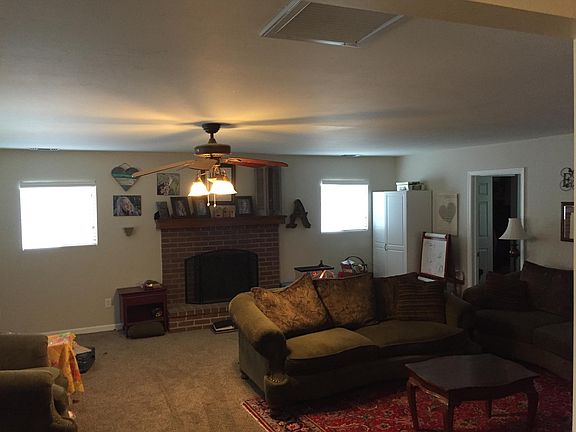 Fire place in family room