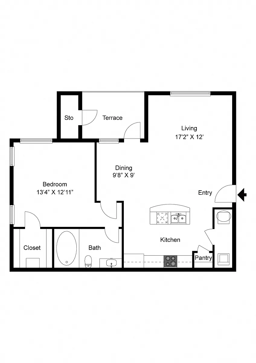 Floor plan A2