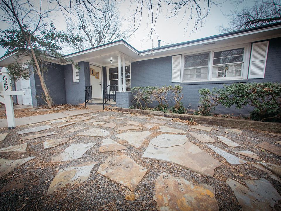 Patio in spring