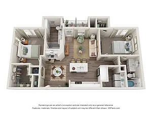 Floor plan B4