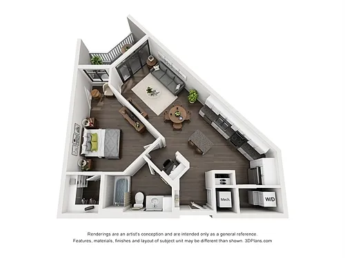 Floor plan Gingham (A3)