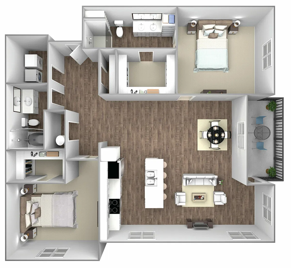 Floor plan B7-1338