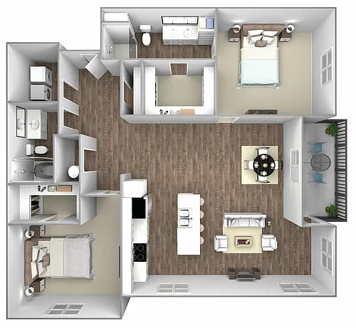 Floor plan B7-1338