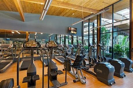 Newly renovated gym with all the amenities