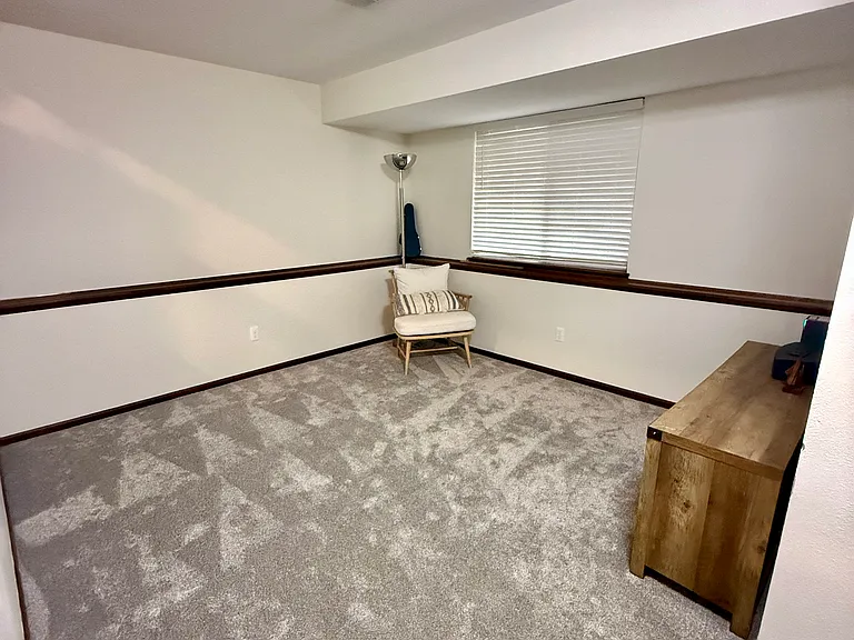 Downstairs office/living space