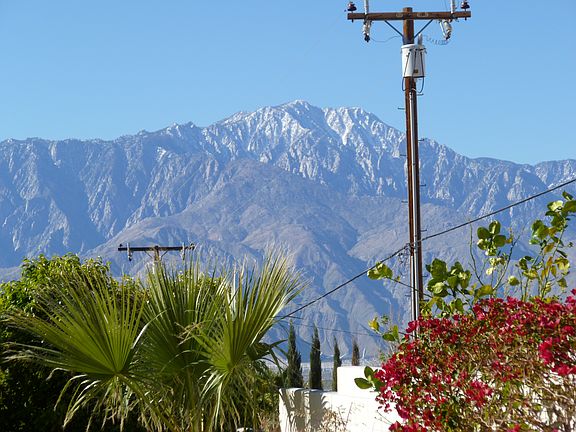 View from back yard