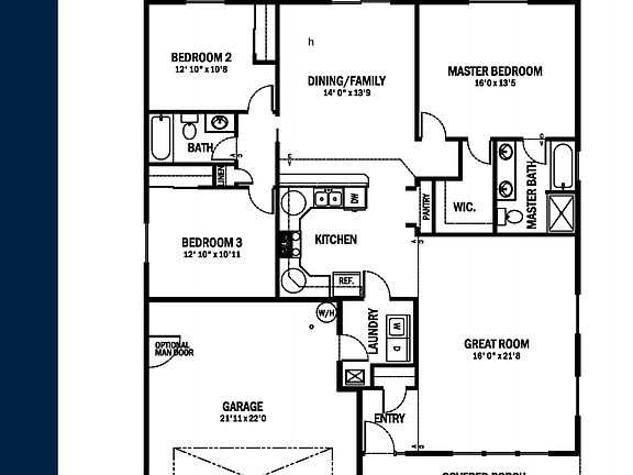 Same floor plan, but flipped