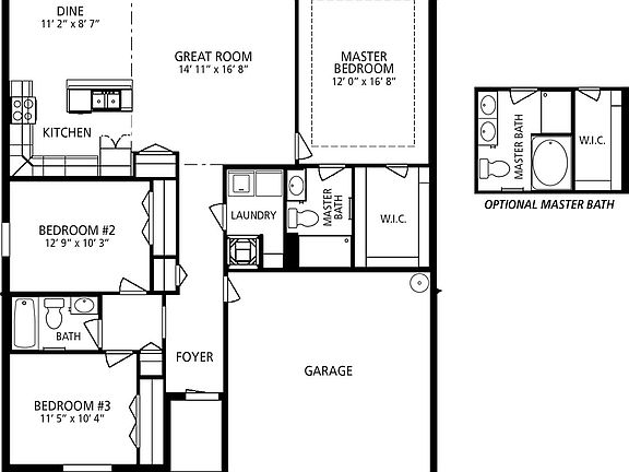Elevation C - 1st Floor