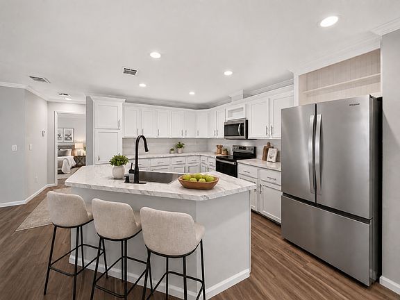Kitchen Virtually Staged