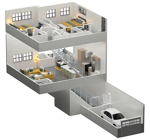 Floor plan POND